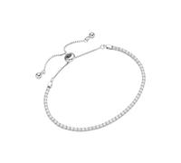 Armband LADY, silber (silber 925, silber 925), Armbänder, Damen, Glas Silber 925 (Sterlingsilber), Glas, Silber 925 (Sterlingsilber), Armband (13780405-0) silber 925, silber 925