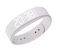 Armband - LED-Display aus ABS von 12 - 19 cm | Vibrationsalarm, intelligente Zeit-Erinnerung, leises Aktivierungsgerät mit wasserdichtem Design IP65 für Training