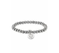 Armband LIEBESKIND BERLIN "LJ-0071-B-17", silber (edelstahlfarben), Armbänder, Damen, 17cm, Edelstahl, glänzend, Armband (651420-0) edelstahlfarben