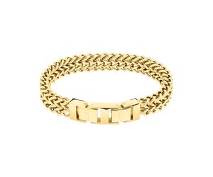 Armband LIEBESKIND BERLIN "LJ-1000-B-21, LJ-1001-B-21", gold (gelbgoldfarben), Armbänder, Damen, Edelstahl, Armband (66840465-0) gelbgoldfarben