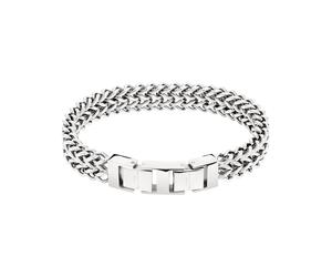 Armband LIEBESKIND BERLIN "LJ-1000-B-21, LJ-1001-B-21", silber (edelstahlfarben), Armbänder, Damen, Edelstahl, Armband (97976840-0) edelstahlfarben
