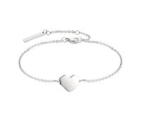 Armband LIEBESKIND BERLIN "Schmuck Edelstahl Armkette Urban Heart Herz, LJ-1478 1479 1480 1481", silber (edelstahlfarben), Armbänder, Damen, Edelstahl (74514343-0) edelstahlfarben