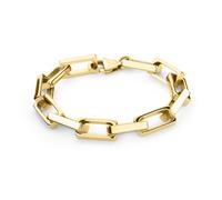 Armband LIEBESKIND BERLIN "Schmuck Geschenk Edelstahl Armkette Big Link", gelbgoldfarben, Armbänder, Damen, 21cm, Edelstahl, Armband (47876039-0) gelbgoldfarben