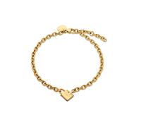 Armband LIEBESKIND BERLIN "Schmuck Geschenk Edelstahl Armkette The Love Bond", gold (gelbgoldfarben), Armbänder, Damen, 21cm, Edelstahl, Armband (17860250-0) gelbgoldfarben