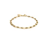 Armband LIEBESKIND BERLIN "Urban Chic", gold (gelbgoldfarben), Armbänder, Damen, 21cm, Edelstahl, Armband (11820437-0) gelbgoldfarben