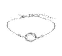 Armband LOTUS "Essentials", silber (edelstahlfarben), Armbänder, Damen, 20,3cm, Edelstahl, Armband (26689111-0) edelstahlfarben