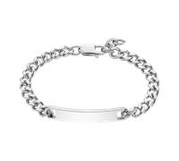 Armband LOTUS "Temptation Game", silber (edelstahlfarben), Armbänder, Herren, 22cm, Edelstahl, Armband (92843027-0) edelstahlfarben