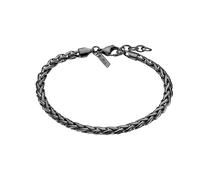 Armband LOTUS "Temptation Game", silber (schwarz), Armbänder, Herren, 21,5cm, Edelstahl, Armband (50764252-0) schwarz