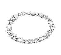 Armband LOTUS "Urban Man", silber (edelstahlfarben), Armbänder, Herren, 21,5cm, Edelstahl, Armband (70449239-0) edelstahlfarben