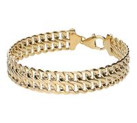Armband LUIGI MERANO "Fantasiekette, Gold 585" Gr. 21,5, gold, Armbänder, Damen, 21,5cm, Gelbgold 585, Armband (84724818-21,5) gold