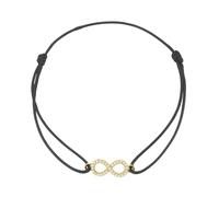 Armband LUIGI MERANO "mit Infinity, Gold 375", gold, Armbänder, Damen, 27cm, Gelbgold 375, Armband (81716860-0) gold
