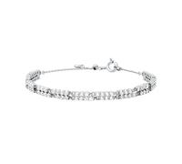 Armband MICHAEL KORS "Schmuck Geschenk Silber 925 Armschmuck PREMIUM", silberfarben, kristallweiß, kristallweiß, Armbänder, Damen, 18,4cm, Silber 925 (Sterlingsilber), Armband, mit Zirkonia (synth.) (