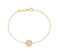 Armband "mit Lab Grown Brillanten, Silber 925", gold, GIORGIO MARTELLO MILANO, Armbänder, Damen, 19cm, Silber 925 (Sterlingsilber), Armband (17083845-0) gold