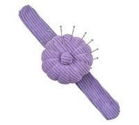 Armband-Nadelkissen für Nähen - Niedliches tragbares Quilting-Zubehör - Kürbis-Nadelhalter für Näharbeiten - Für Organisation, Quiltarbeiten, Sticken, Handarbeiten, Heimstudio, Kunstunterricht und Rei