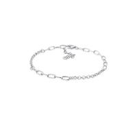 Armband NENALINA "Charmträger Bettelarmband Basic 925 Silber" Gr. 16, silber, Armbänder, Damen, 16cm, ohne Stein, Silber 925 (Sterlingsilber), Armband (48037511-16)