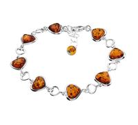 Armband OSTSEE-SCHMUCK "Ostsee-Schmuck Armband Herz Armband Herz", silber (silberfarben), Armbänder, Damen, 18,5-20,5, Silber 925 (Sterlingsilber) (95096468-0) silberfarben