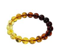 Armband OSTSEE-SCHMUCK "Ostsee-Schmuck Armband Kugel 10 mm Armband Kugel 10 mm", braun, Armbänder, Damen, 19cm, Bernstein, Armband (24630439-0) braun