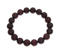 Armband OSTSEE-SCHMUCK "- Kugel 11 mm - Bernstein -" Gr. 19, braun (bernsteinfarben, braun), Armbänder, Damen, Bernstein, Armband (61811364-19) bernsteinfarben, braun