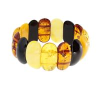 Armband OSTSEE-SCHMUCK "Ostsee-Schmuck Armband Lissa Armband Lissa", braun, Armbänder, Damen, 19cm, Bernstein, Armband (50231341-0) braun