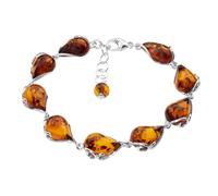 Armband OSTSEE-SCHMUCK "Ostsee-Schmuck Armband Gabi Armband Gabi", silber (silberfarben), Armbänder, Damen, 17,5 bis 19,5cm, Silber 925 (Sterlingsilber) (94390251-0) silberfarben