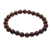 Armband OSTSEE-SCHMUCK "Ostsee-Schmuck Armband Kugel 8 mm, 19 cm", braun, Armbänder, Damen, 19cm, Bernstein, Armband (20135424-0) braun