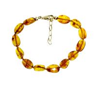 Armband OSTSEE-SCHMUCK "Ostsee-Schmuck Armband Serana Armband Serana", braun, Armbänder, Damen, 19cm, Bernstein, Armband (28914150-0) braun