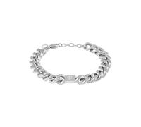 Armband POLICE "Interstellar", silber (edelstahlfarben), Armbänder, Herren, 22cm, Edelstahl, Armband (60538312-0) edelstahlfarben