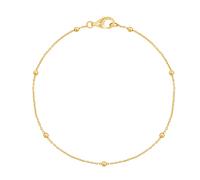 Armband RAFAELA DONATA "RD5056" Gr. 17, gelbgold, Armbänder, Damen, 17, Silber 925 (Sterlingsilber), Armband, Blume (24113260-17) gelbgold