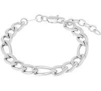 Armband S.OLIVER "2038869", silber (edelstahlfarben), Armbänder, Herren, 22cm, Edelstahl, Armband (68713807-0) edelstahlfarben