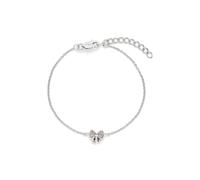 s.Oliver Armband – Elegantes 925er Sterlingsilber, verstellbare Ankerkette 15,4 cm – One Size Damen
