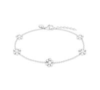 s.Oliver Bracelet - Elegantes Armband aus poliertem Edelstahl - silber - Rolokette verstellbar bis 21 cm - wasserfest & hautfreundlich