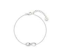 s.Oliver Bracelet - Elegantes Armband aus poliertem 925er Sterlingsilber - silber - Ankerkette verstellbar bis 20 cm - wasserfest & hautfreundlich