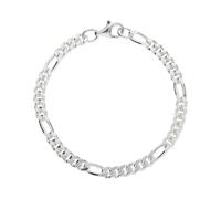 Armband Silber 925 Figaro diamantiert JL50-03-0063 JuwelmaLux