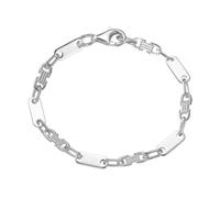Armband SMART JEWEL "Fantasiekette, massiv, Silber 925" Gr. 21, silber, Armbänder, Herren, 21cm, Silber 925 (Sterlingsilber), Armband (33875029-21) silber