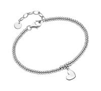 Armband SMART JEWEL "Herz-Anhänger, Silber 925", silber, Armbänder, Damen, 19cm, Silber 925 (Sterlingsilber), Armband (79316359-0) silber