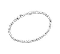 Armband SMART JEWEL "Königskette massiv, Silber 925" Gr. 19, silber, Armbänder, Damen, 19cm, Silber 925 (Sterlingsilber), Königsarmband (38224842-19) silber