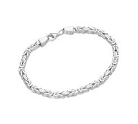 Armband SMART JEWEL "Königskette massiv, Silber 925" Armbänder Gr. 21 cm, Silber 925 (Sterlingsilber), silberfarben (silber) Damen Königsarmband Armbänder (43190456-0)