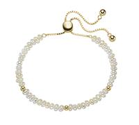 Armband SMART JEWEL "mit Süßwasserperlen, Silber 925", weiß, Armbänder, Damen, onesize, Silber 925 (Sterlingsilber), Armband (54190110-0) weiß