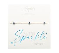 Armband Sparkle vergoldet 'Saphir', 606105 1 St