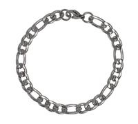 Armband STEUER "Figaro glanz", silber, Armbänder, Damen, 20,5cm, Edelstahl, glänzend, Armband (43048612-0) silber