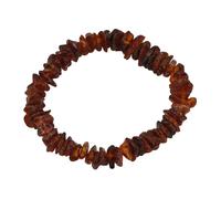 Armband STEUER "Splitter Bernstein braun", braun, Armbänder, Damen, 19cm, Metallmix, Armband (35577766-0) braun