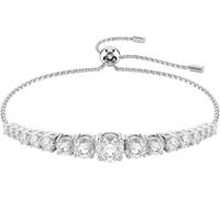 Armband SWAROVSKI "Schmuck Geschenk Matrix Armkette", silber (metallfarben, kristallweiß, kristallweiß), Armbänder, Damen, Metall, Armband, mit Swarovski Kristall (64339032-0) metallfarben, kristallwe