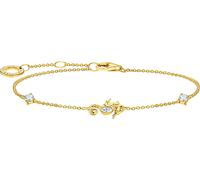 Thomas Sabo Armband A2061-414-14-L19V Sterling Silber - vergoldet Gelbgold - Zirkonia - 19 cm verstellbar