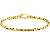 Armband THOMAS SABO "Venezia-Armband" Gr. 20, gold (gelbgoldfarben), Armbänder, Damen, 20, Silber 925 (recycelt), Silberarmband (54069622-20) gelbgoldfarben