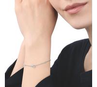 Tom Tailor Armband mit Anhänger für Damen, Sterling Silber 925, mit Zirkonia, 16+4 cm, silber, Herz, Geschenkidee, Armschmuck, Damenschmuck, 2100586
