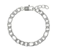 Armband TOM TAILOR, silber (edelstahlfarben), Armbänder, Jungen, 18cm, Edelstahl, Armband (51322025-0) edelstahlfarben