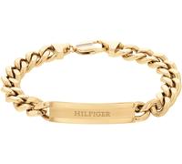 Armband TOMMY HILFIGER "SS24 CLASH", gold (gelbgoldfarben), Armbänder, Herren, 19cm, Edelstahl, Armband (85576858-0) gelbgoldfarben