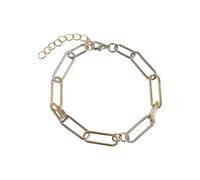 Armband URBAN CLASSICS "Urban Classics Unisex Color Mix Bracelet", gold (gold, silber), Armbänder, Damen, onesize, Eisen, Armband (55727867-0) gold, silber