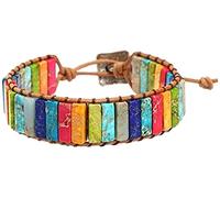 Armband, verstellbar, böhmischer Schmuck, geflochtene Armbänder, handgefertigter Stein-Kristallschmuck für Damen und Mädchen, Schönheit, Kunst, attraktives Design