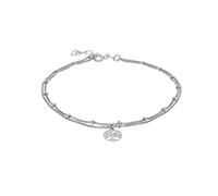 Armband VIVANCE "925/- Sterling Silber rhodiniert Lebensbaum", weiß, Armbänder, Damen, 16+3cm, Silber 925 (Sterlingsilber), glänzend, Armband (95601648-0) weiß